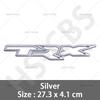 1Pcs 3D Metal TRX Letter Emblem Car Side Fender Decal TRX Logo Rear Trunk Badge Tailgate Stickers Accessories Car Styling