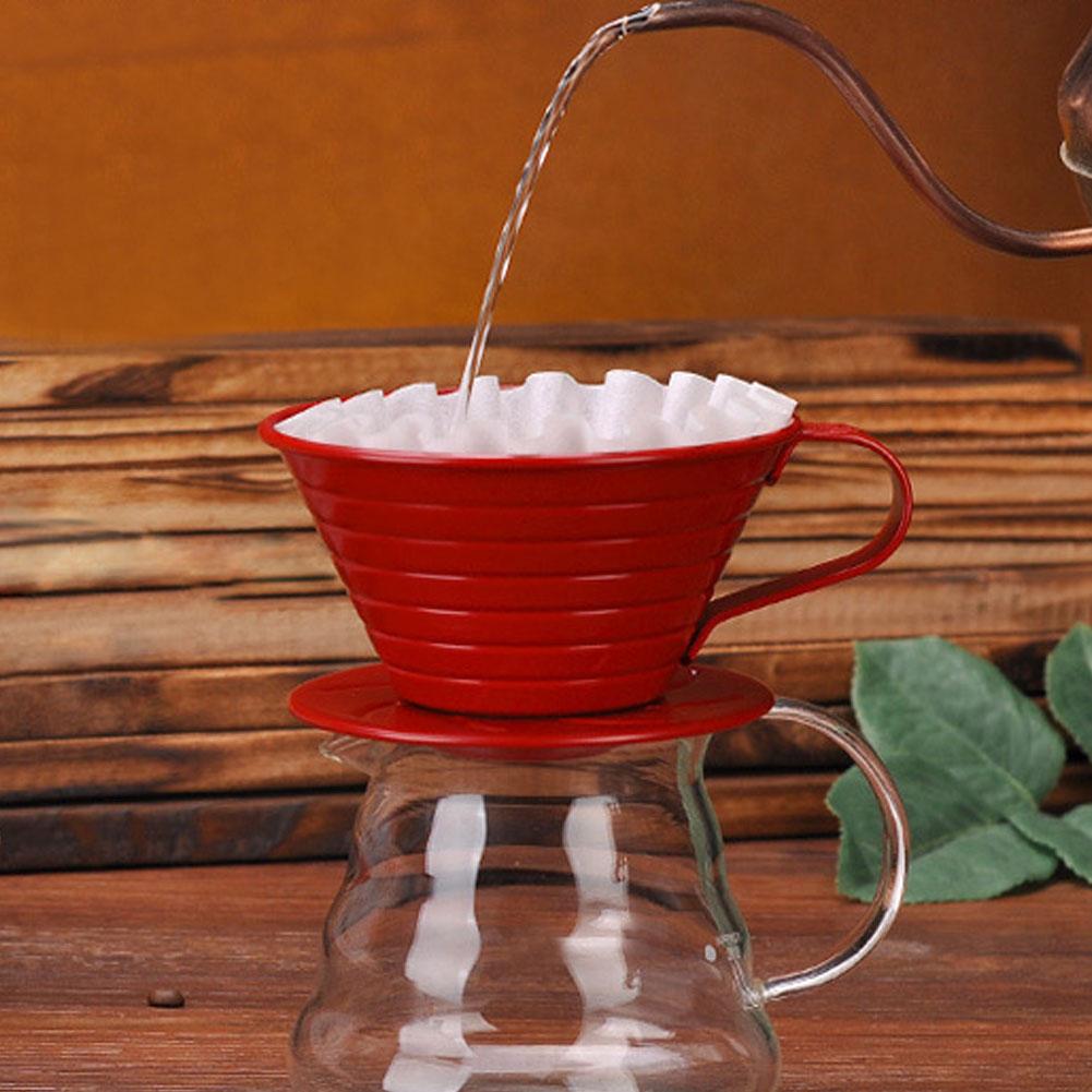 Cake Cup Shaped Wavy Disposable Coffee Filter Paper Replacement for Coffee Making Coffee Filter Paper Coffee Paper Filter