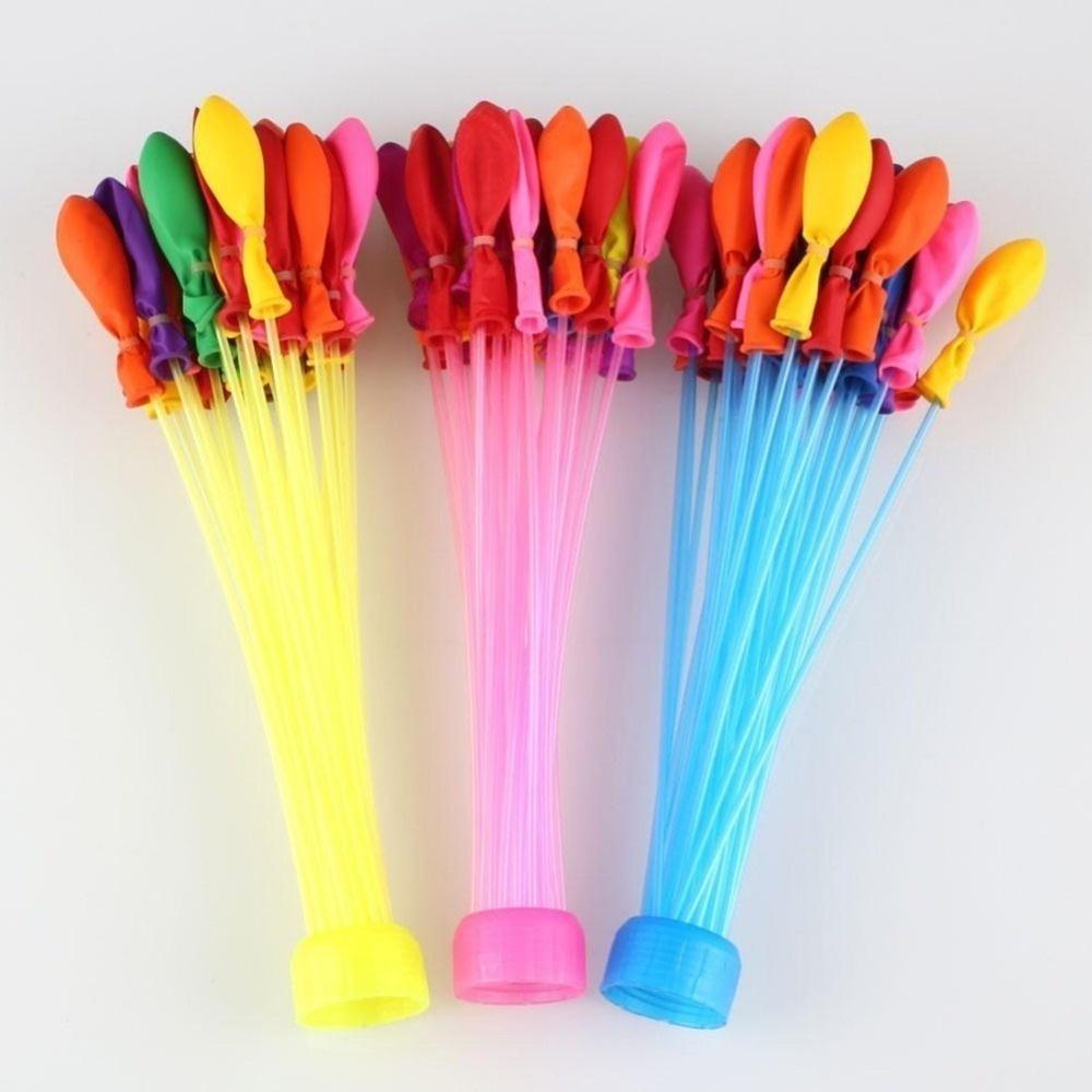 Water Balloons Reusable Quick Fill Water Balloon Set Summer Outdoor Game Toy for Kids Parent-Child Interaction Party Beach Pool Fun