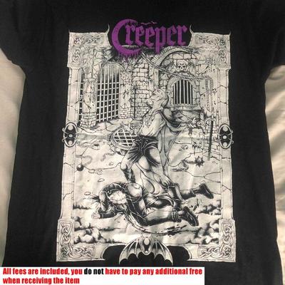 Creeper Vintage Ανδρικό T-Shirt Βαμβακερό HT011 Unisex T-Shirt