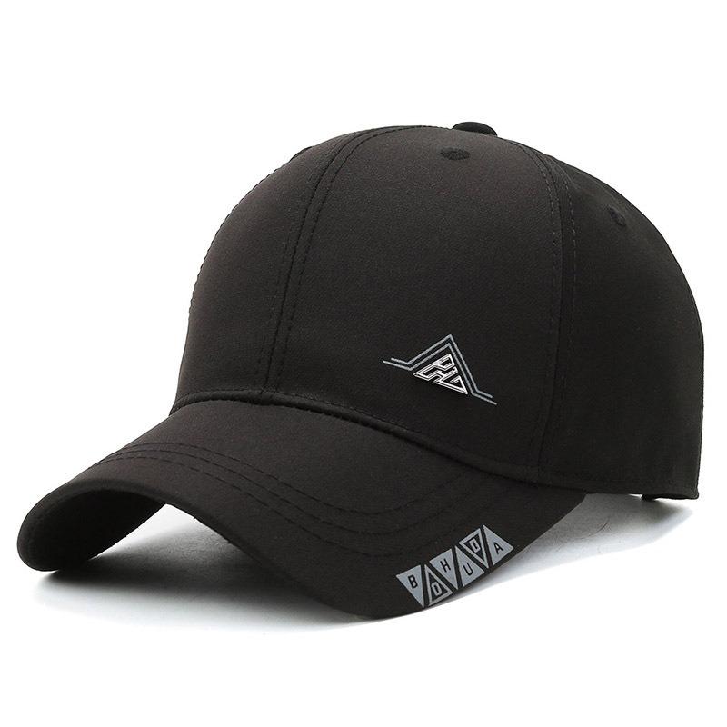 Hat Men's Shade Baseball Cap Women's Spring and Autumn Trend Brand Versatile Hat Printed Cotton Polyester Casual Hat Dome Sun Hat