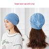 2025 Four Seasons Striped Breathable Maternity Headscarf