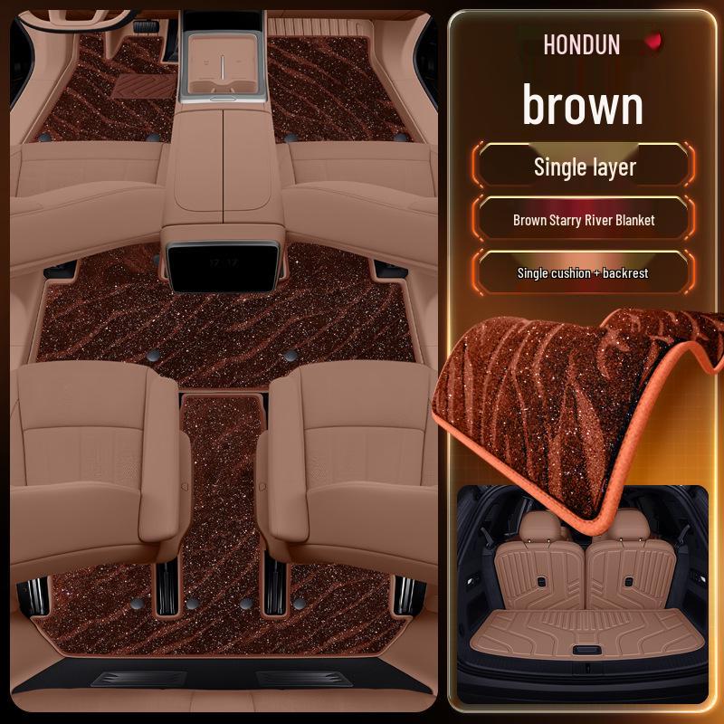 LeDao L90 Floor Mats TPE 2025 Model for Six-Seater & Seven-Seater Cars - Custom Interior Carpet Mats