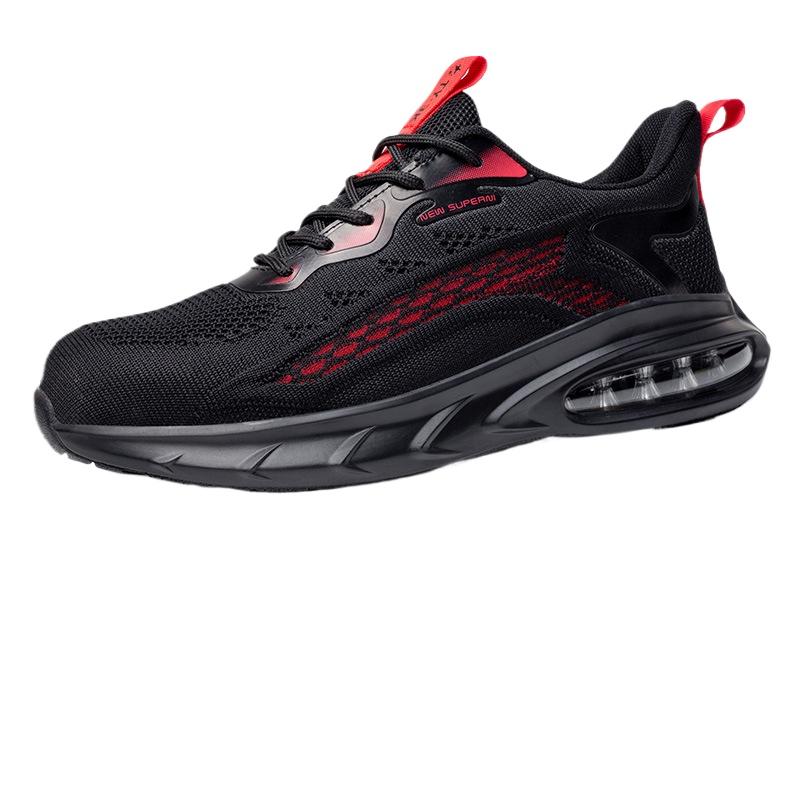 

Новые защитные рабочие кроссовки для мужчин и женщин, рабочая обувь с воздушной подушкой, защищающая от ударов и проколов, рабочие ботинки, обувь со стальным носком 48