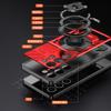 Applicable to Galaxy S25 mobile phone case excellent armor magnetic suction rotating bracket Samsung S24ultra anti-drop protective case