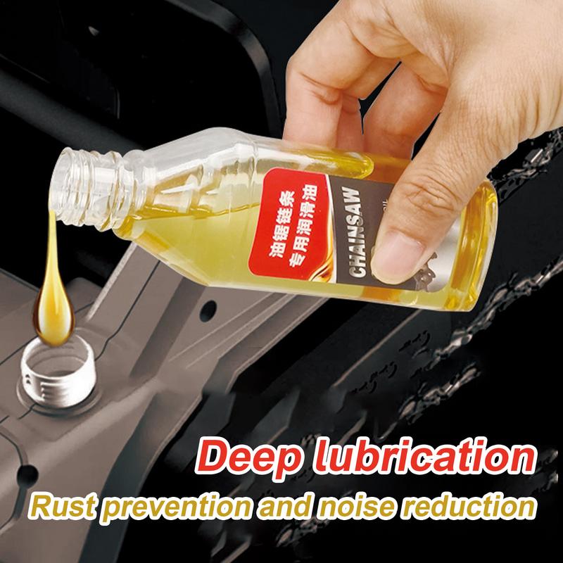 Chain Oil For Chain Saw 100ml Chain Saw Oil Chain Lubricant Maintenance Tool Rustproof Protection For Sawmill Hedge Trimmers