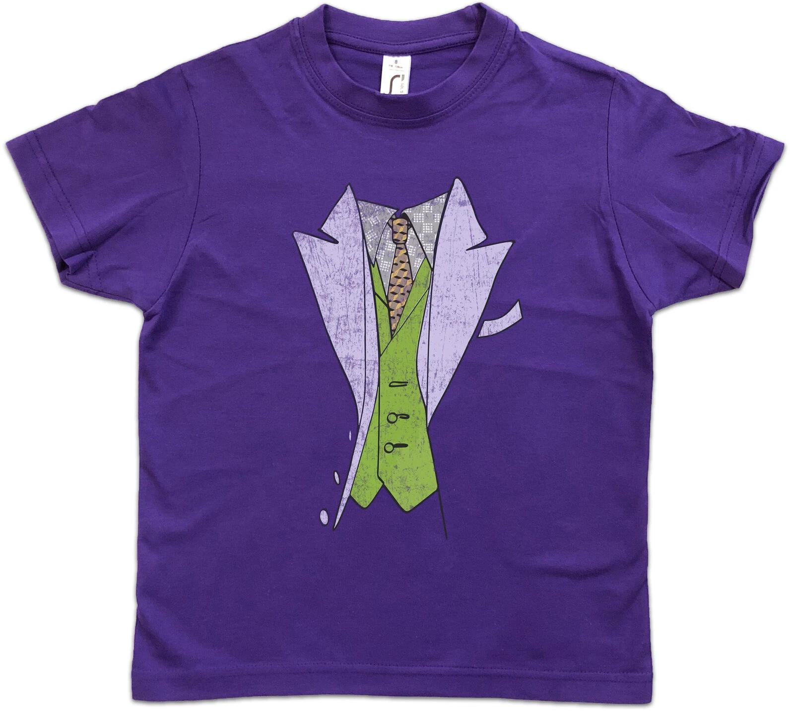 THE JOKER SUIT Kids Boys kids boys T-Shirt Batman Dark Gotham Logo Riddler Knight 130