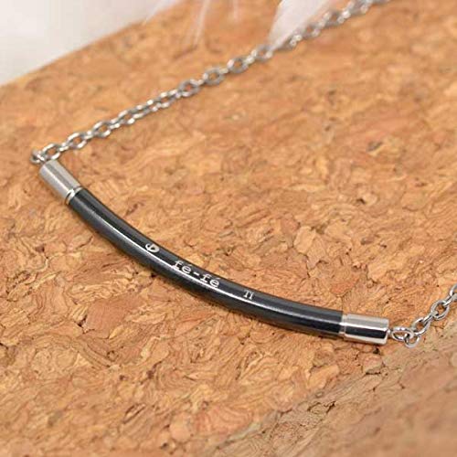 phiten Fefe Titanium Necklace Phiten Black 42 set and jewelry Kotobuki polishing [Fefe] fe-fe Men's [Set Item] 2-piece (necklace cloth)