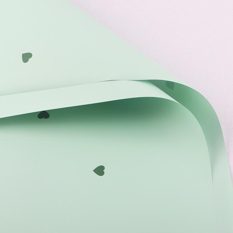 20Pcs Waterproof Floral Wrapping Paper Double Sided Elegant Letter Printed Bouquet Packing Material Bouquet Wrapping Paper