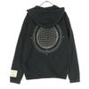 adidas One point logo Long sleeve Zip hoodie M black Women Used