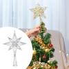 Star Christmas Tree Topper ,Hollow Design ,Gift, Xmas Tree Decor ,Decorative, Star Ornament