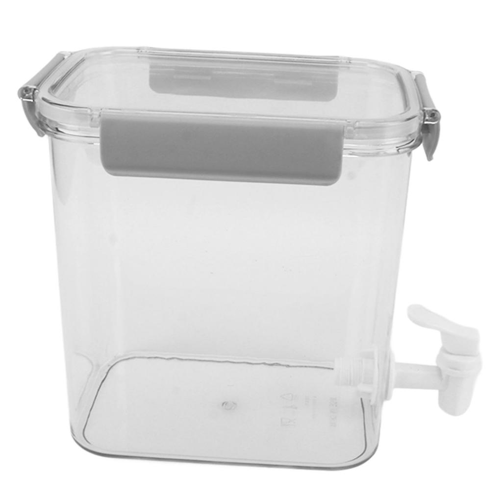 Refrigerator Cold Kettle 3.5L with Faucet Multifunctional PET Economical Practical Fridge Beverage