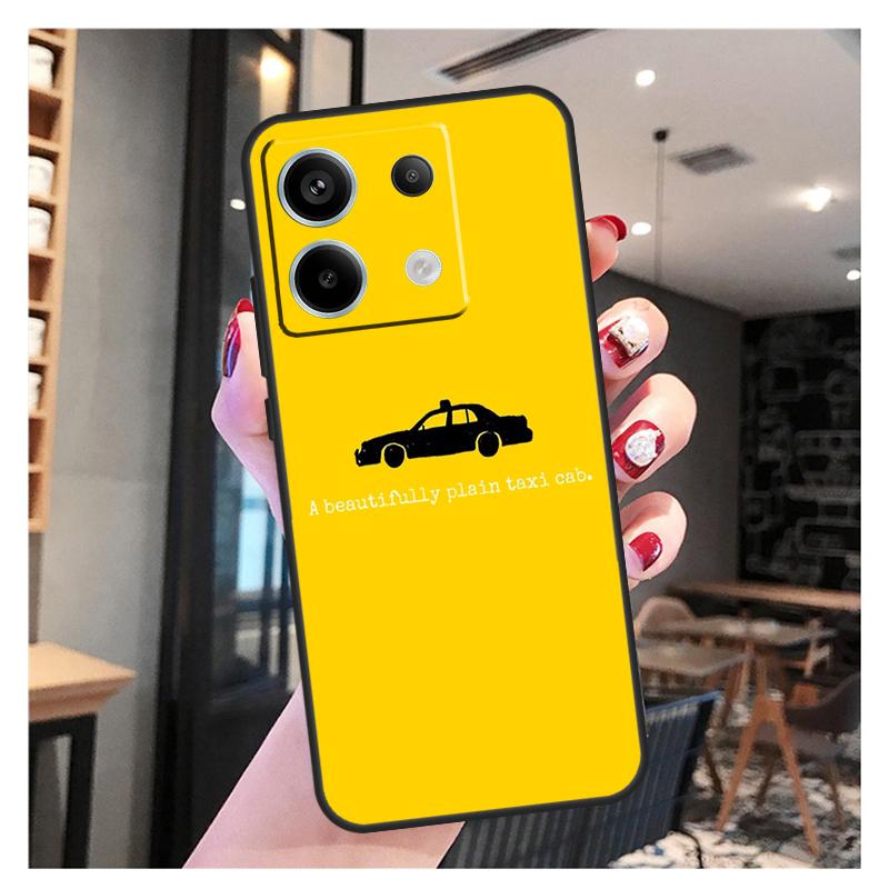 NYC Yellow Taxi Cabs Case For Xiaomi Redmi Note 13 12 10 9 8 11 Pro 12S 11S 10S 9S Remdi 13C 9C 10C 12C Cover