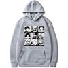 Japanese Animation My Hero Academy Hoodie Men's and Women's Harajuku Pullover Street Wear Unisex Autumn Winter Sweater