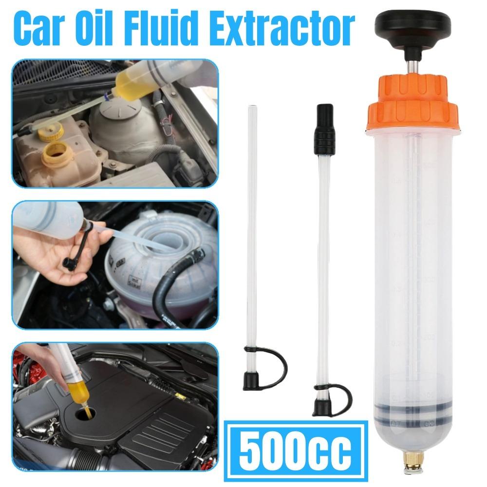 500ML Car Oil Fluid Extractor Auto Special Fuel Transfer Filling Syringe Injecting Pump Suction Vacuum Brake Liquid Extractor
