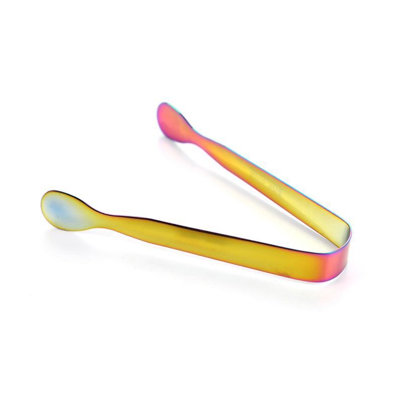 Mini Sugar Tongs Small Ice Tongs Serving Tongs Clip Small Kitchen For Tea Party Multicolor