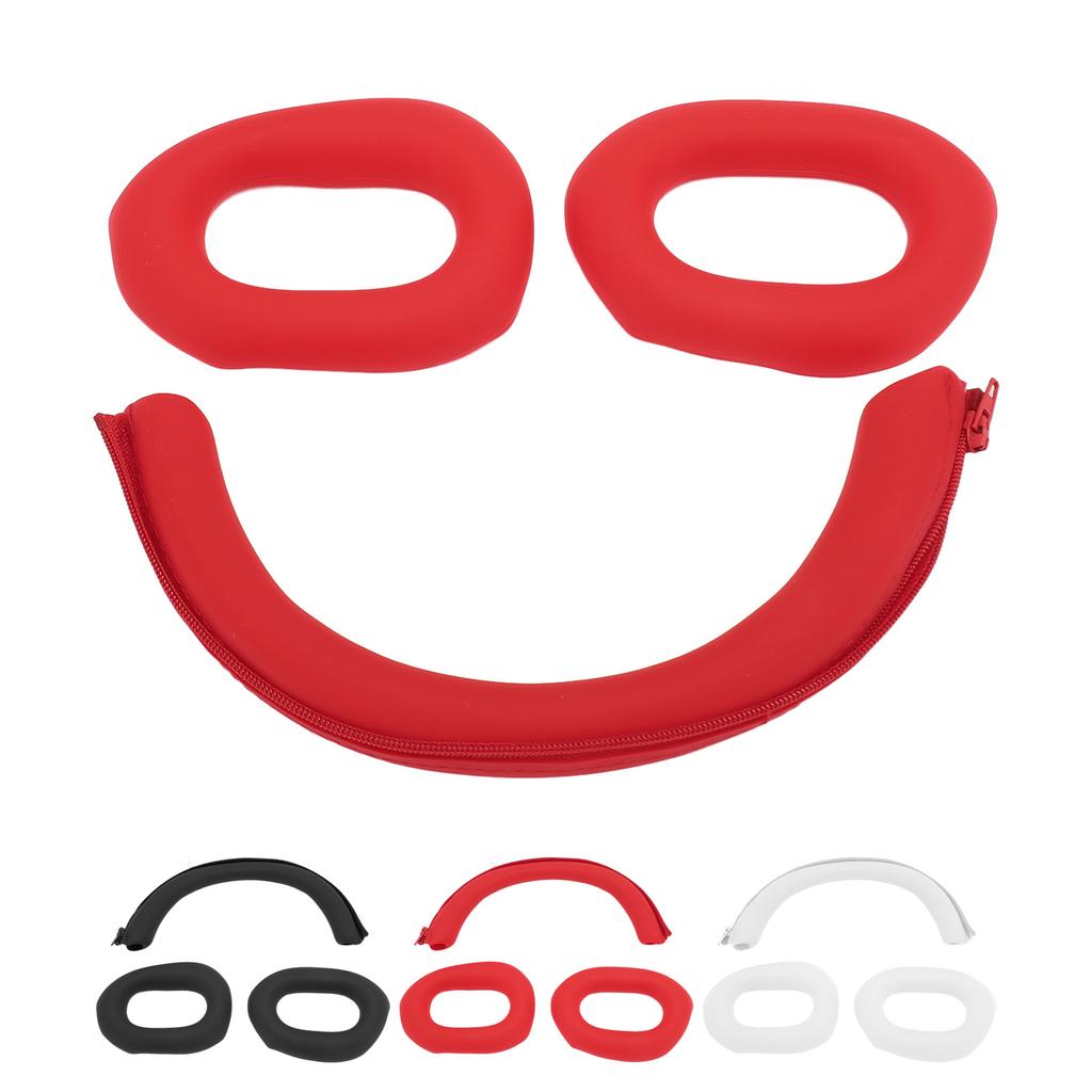 Earpads Cover Headband Pad Set Replacement Perfect Fit Silicone Headphone Protective Cover for WH‑10