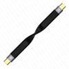4.0 C Male To 90° Angle C Male Data Short Cable 240W USB Type C 4.0 PD Fast Charging Flat Flex Cable for  Smartphone Power Bank