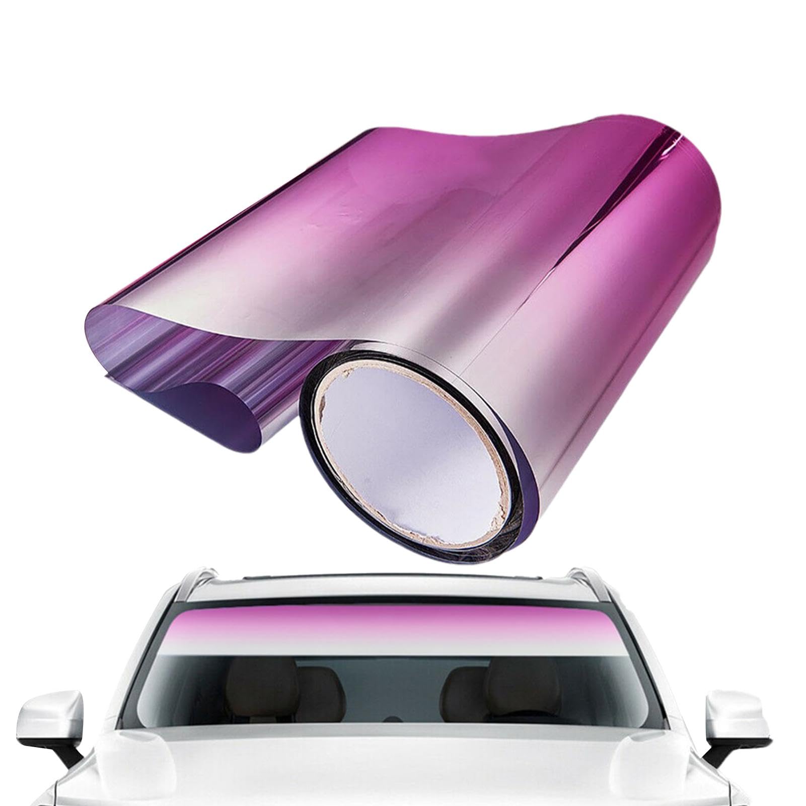 

Car Film, Car Blackout Film, Car Sunshade Film, Sunshade, Blindfold Sheet, Insulation, Transparent, 100% 20 x 150cm розовый