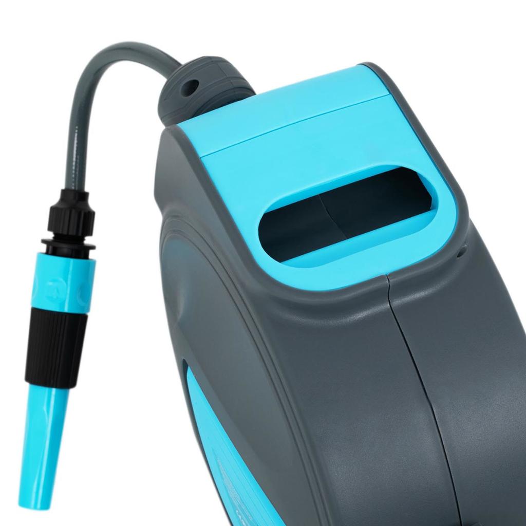 Garden Hose With Automatic Wall Reel 10 M + 1 M 5/6''
