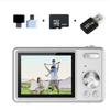 Q12 4K HD Digitalkamera: Einsteiger Mini-Kartenkamera für die Heimfotografie