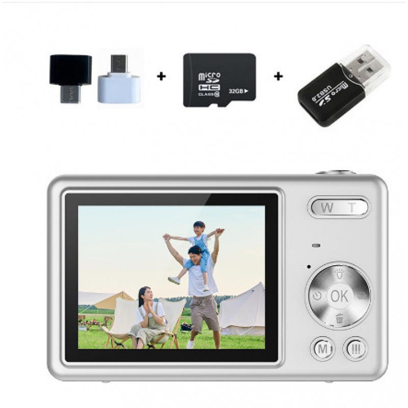 Q12 4K HD Digitalkamera: Einsteiger Mini-Kartenkamera für die Heimfotografie