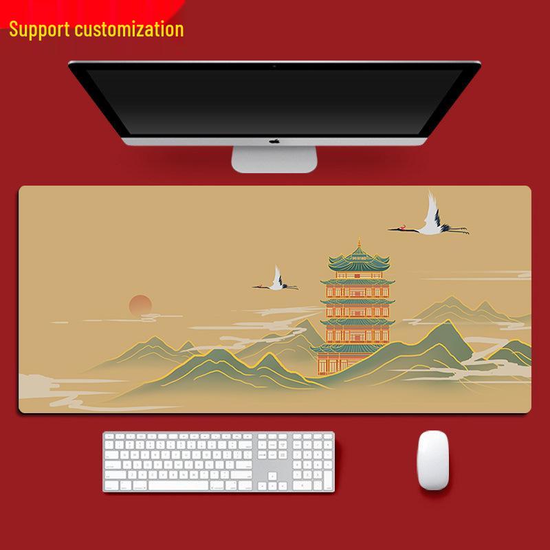 High-End Esports Mouse Pad - Large, Non-Slip, Dirt-Resistant with Wrist Support