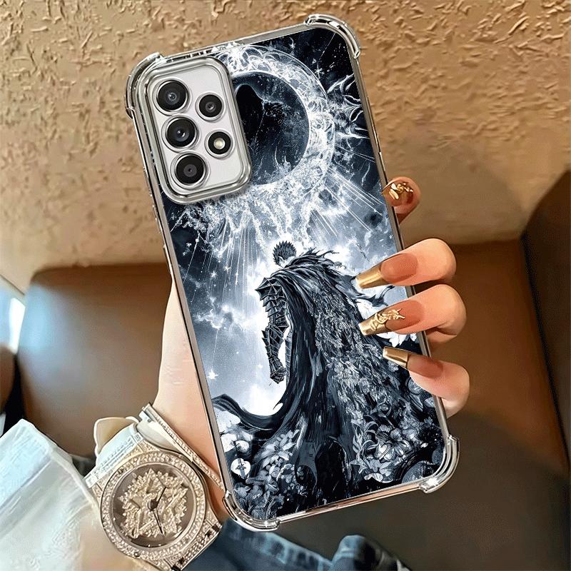 G-Guts B-Berserks Anime Soft Phone Case For Samsung A17 A27 A07 A37 A57 A16 A56 A15 A55 A14 A54 A13 A53 A26 A36 A25 A35 A24 A34