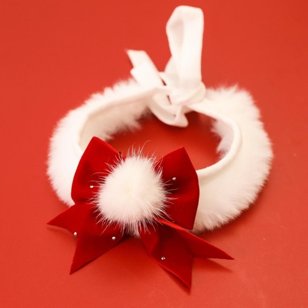 Herbst Winter Warm Katze Halskette Liebe Foto Requisiten Haustier Plüsch Halsband Trendy Hunde Schal Neujahr