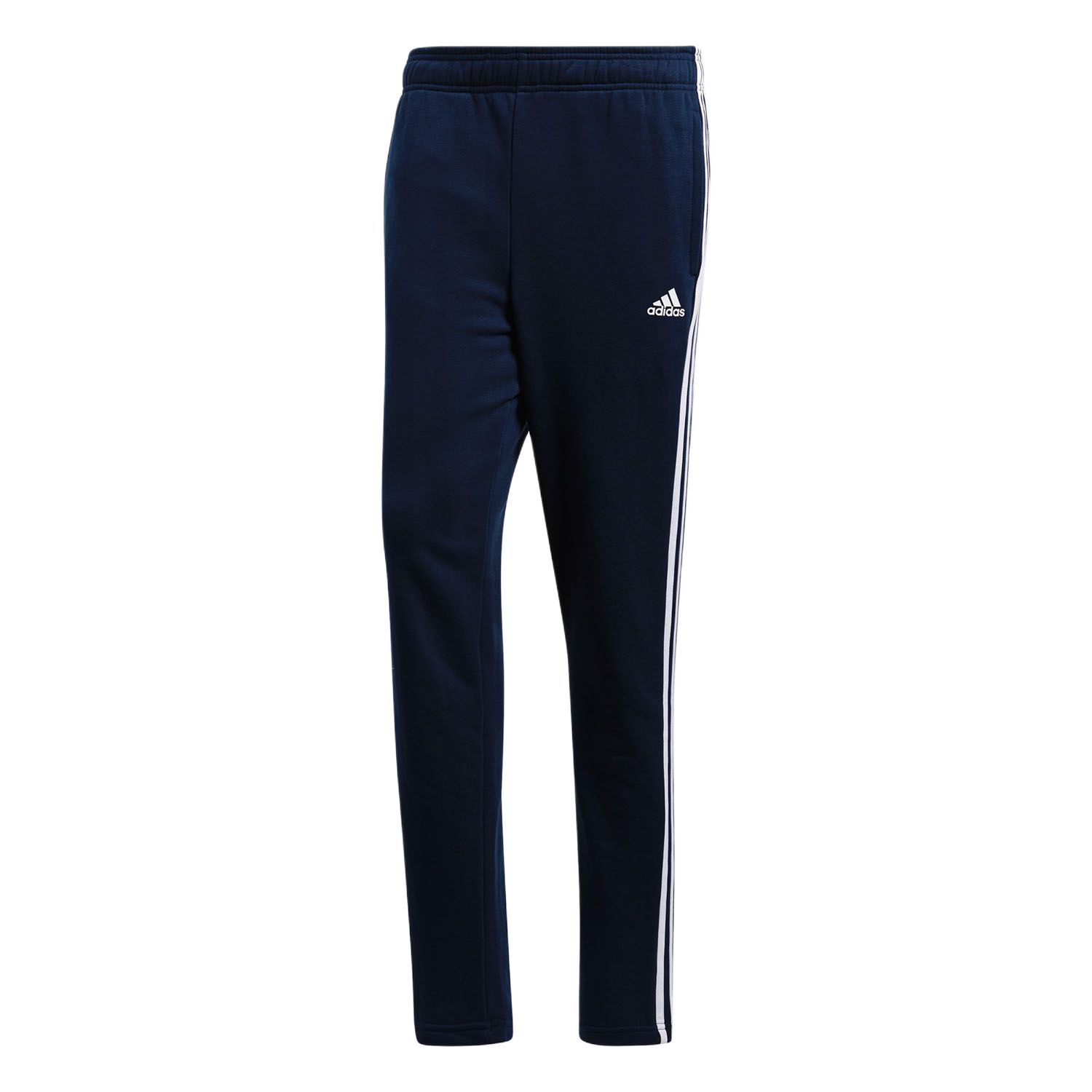 

Adidas Casual Fashion Simple Striped Knitted Sports Pants Men Pants Navy-Blue BK7447 M