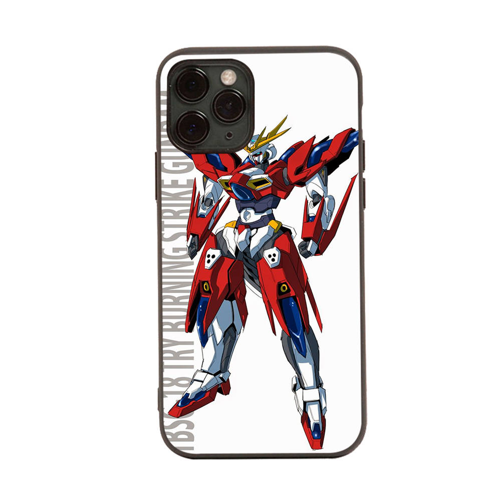 WD38 Gundam Black Sofe Case for Samsung Note 20 Lite S24 Ultra S23 A03 A05 A06 A11 A71 A15 A16 A13 A24 A25 A33 A52 A53 A50 M55 M35 Plus