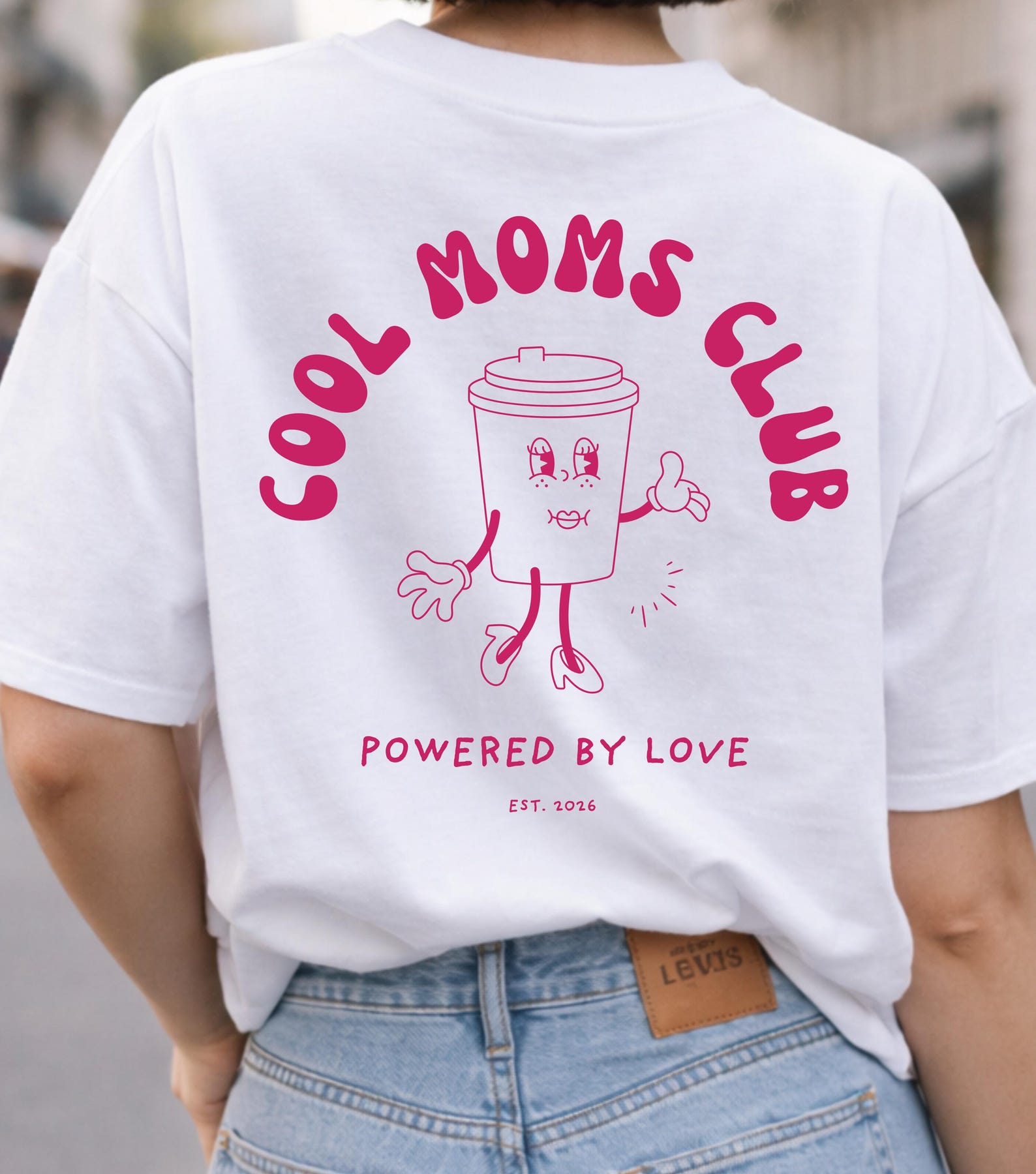 Personalized Cool Moms Club Shirt – Gift for Mom – Mother s Day Gift – Mom Life Shirt – Funny Mom T-Shirt – Mother s Day Gift L