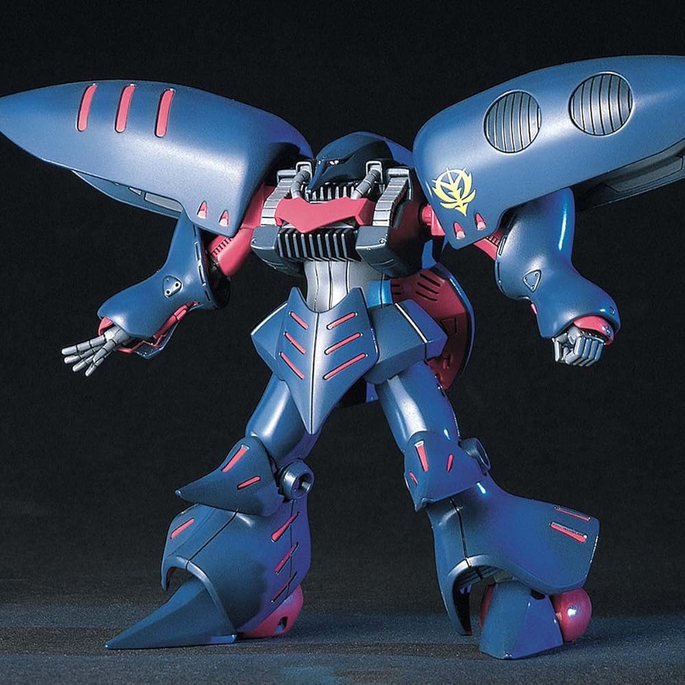 HGUC Mobile Suit ZZ Gundam Qubeley Mk-II 1/144 Scale Color-Coded Plastic Model Kit