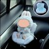 Mini Plush Doll Safety Seat Kawaii Labubu Idol Kpop Doll Plush Seat Car Air Aromatreatment Decoration Car Ornament Gifts