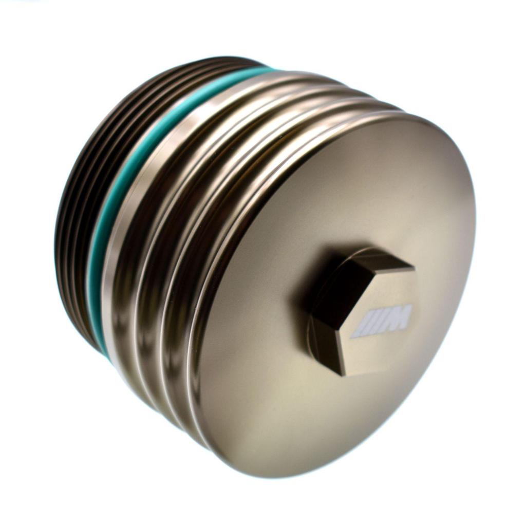 Geschmiedetes CNC-Aluminium Ölfiltergehäuse Schale & Pumpendeckel für BMW N20/N52/N55