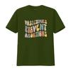 Retro Groovy Vasectomies Prevent Abortions Slogan Print Casual T Shirt Vintage Top For Everyday Wear Breathable