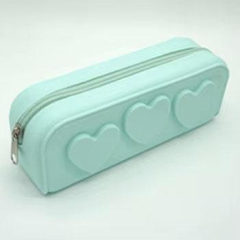 New Makeup Brush Case Toiletry Bag Organizer for Women Silicone Cosmetic Bag Pencil Case with Pattern