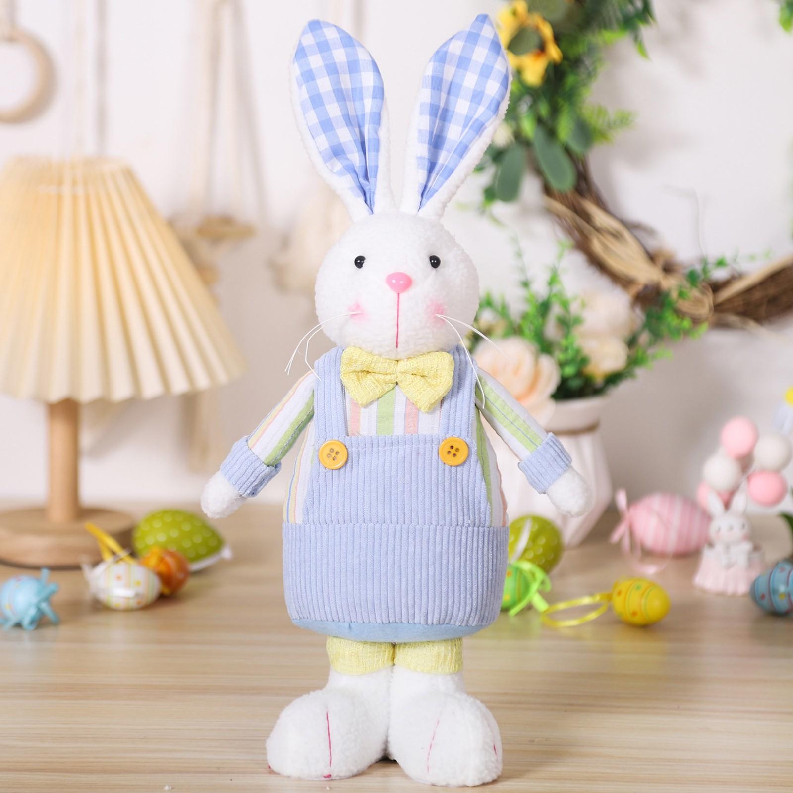 

Easter Decorations, Standing Bunny Figurines, Children s Gifts, Bunny Dolls
