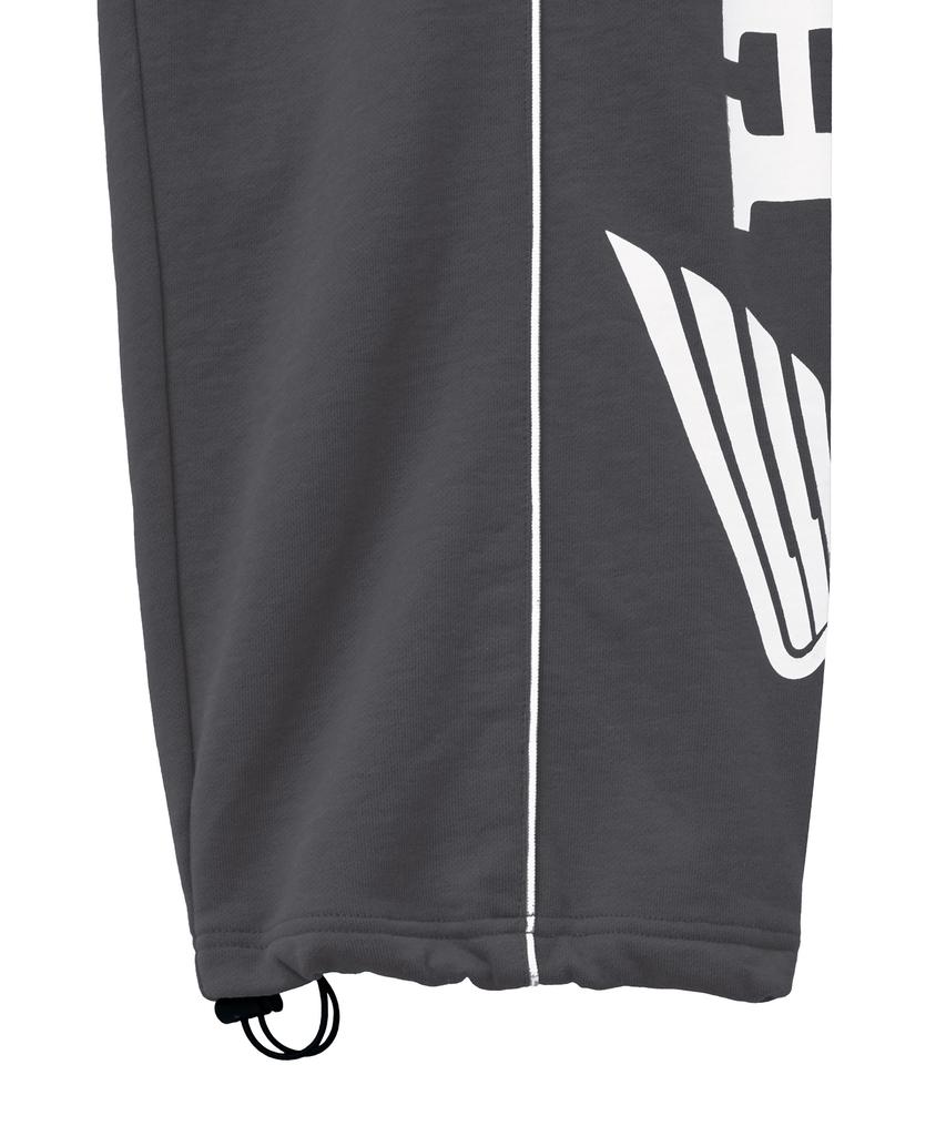PHYPS MOTORCYCLE Racing Piping Sweatpants Charcoal