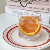 Korean Style Special-shaped Twist Glass Transparent Water Glass Whisky Wine Cup Coffee Cups Milk Cup Drinkware Glassware