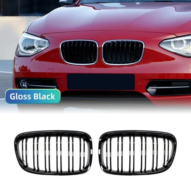 

Низкая решетка бампера из углеродного волокна для BMW 1 серии F20 F21 2011 2012 2013 2014 Аксессуары Gloss Black