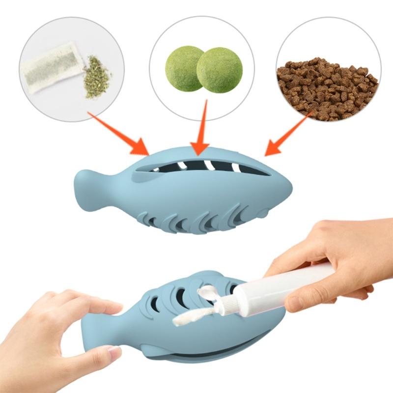 Pet Food Puzzle Feeder Interactive Leak Toy Food Leaking Cognitive Stimulation Cats Enrichment Activity Device
