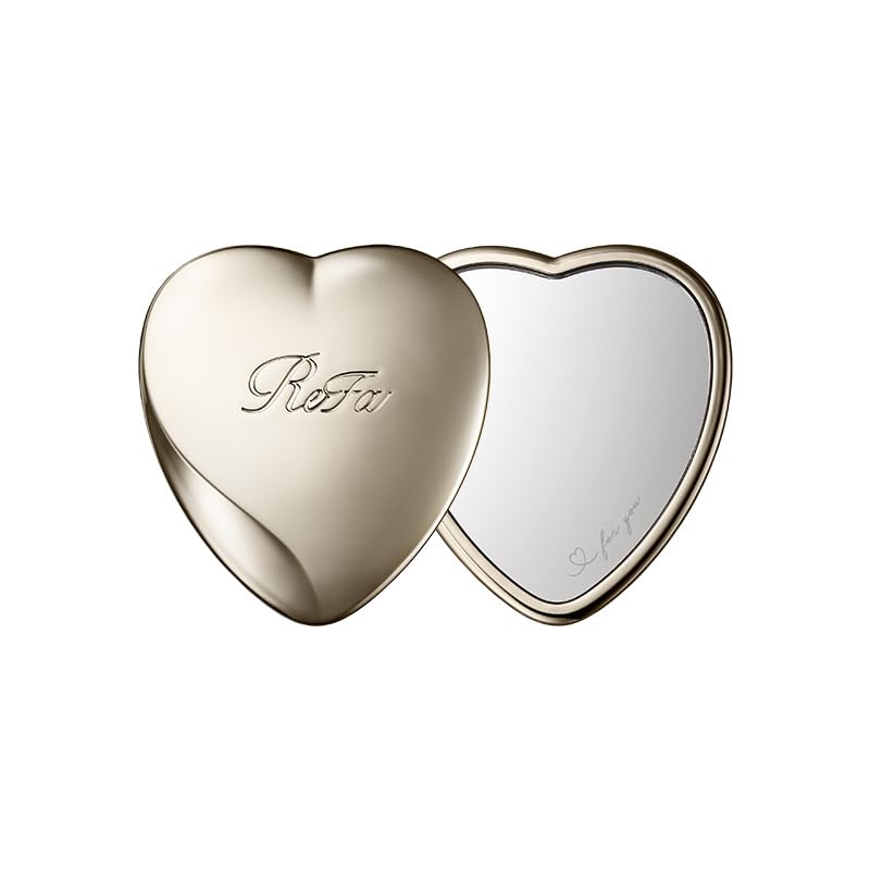 ReFa HEART MIRROR Champagne Gold