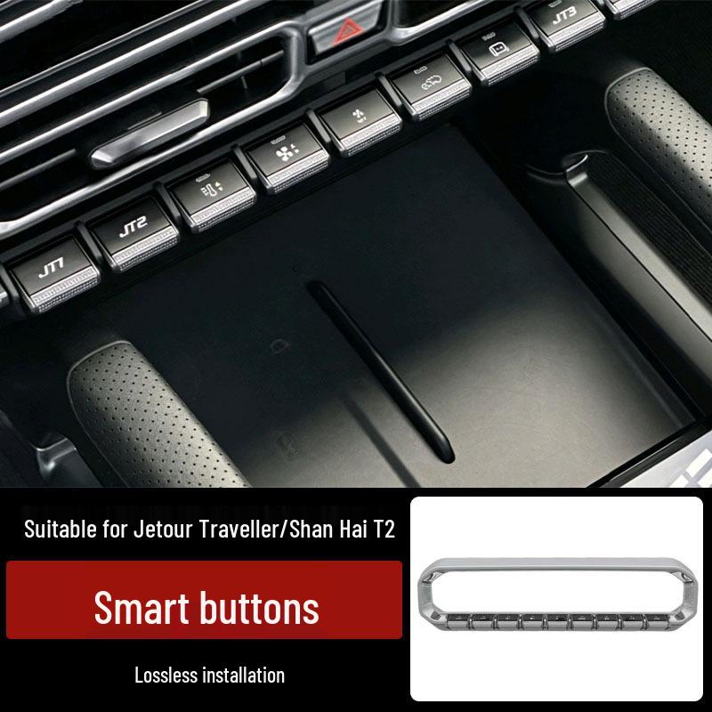 

Jetour Traveler Flexible Button Center Console Panel for Chery 23-25 Models