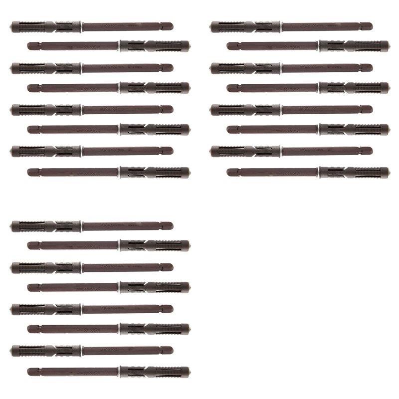 

Тренд 2025 24 шт. Скрытые плавающие полкодержатели Настенные кронштейны для полок для DIY Пользовательские настенные плавающие полки коричневый