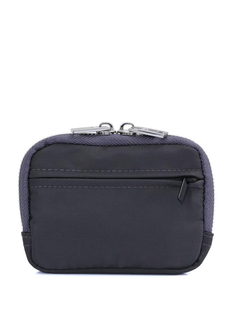 Kompakter RFID Münz-, Karten- und Schlüsselhalter - Diebstahlsicher, einfarbiges Design