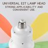 40W Socket Fan Light, 20.5" Screw Ceiling Fan with Light and Remote, E27 Socket Fan with LED for Bathroom, Bedroom, Fan LED