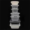Disposable Plastic Square Takeaway Containers