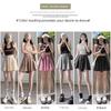 Women's Summer Shorts for Petite Figures 2026 New High-Waisted A-Line Slimming Plus-Size Five-Point Pants Ballet Pleated Skirt Pants