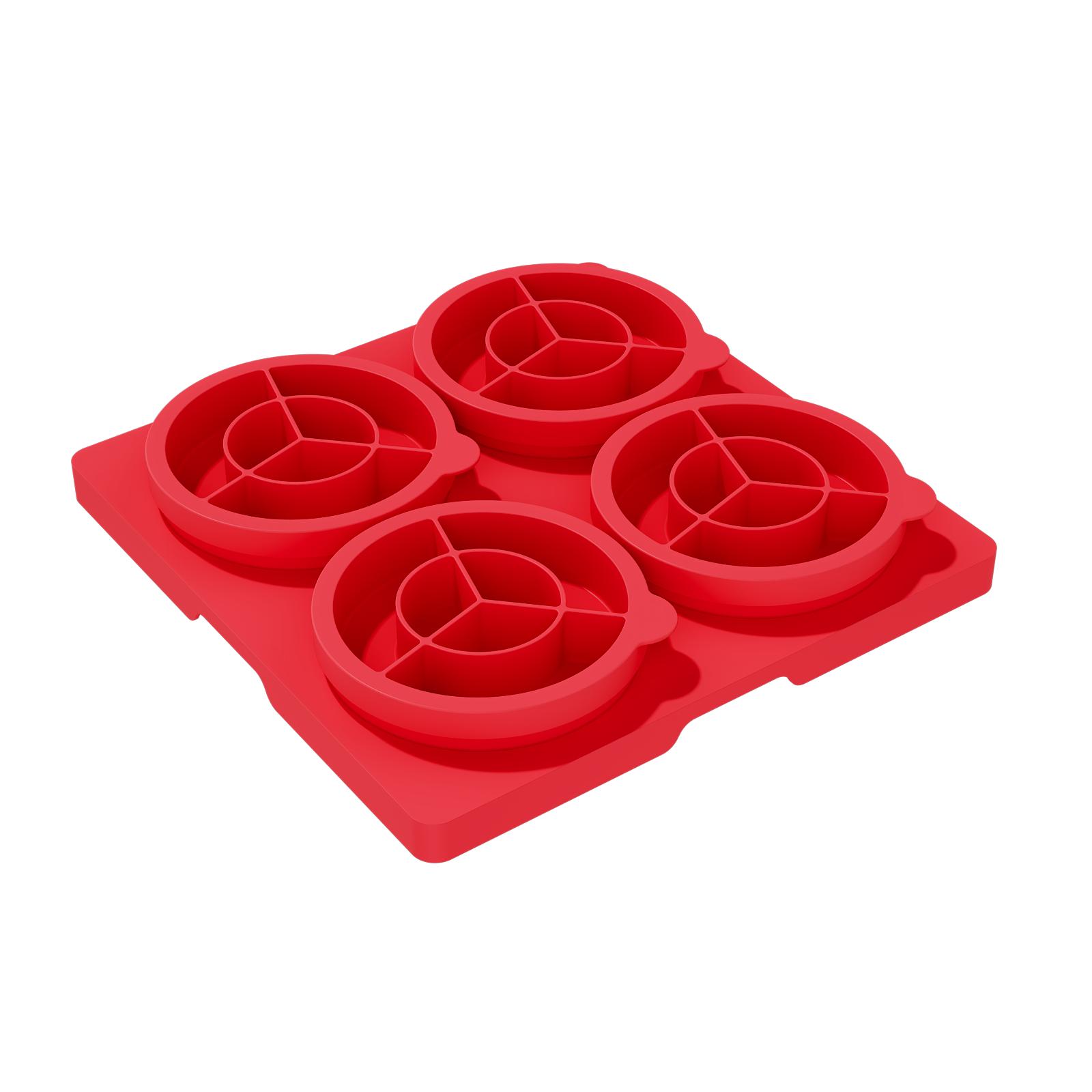 

Red Burger Patty Press Burger Press Stackable Patty Tray Dishwasher Safe Stackable Container Uniform Patty Size China Mainland
